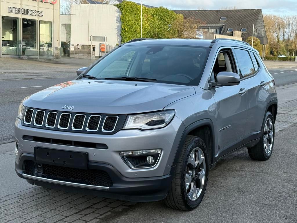 Jeep Compass 1.4i Automatique 4x4 2019 12Mois Garantie, Autos, Jeep, Cuir, Argent ou Gris, Achat, 174 g/km