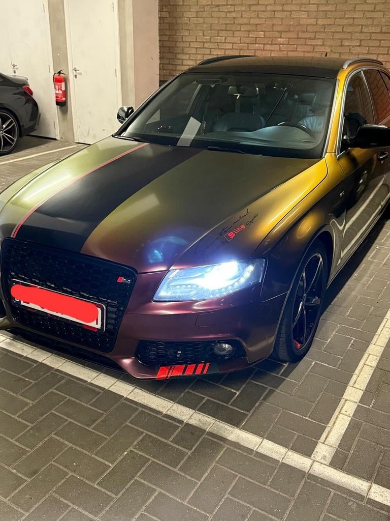 Audi A4 1.8 Tfsi Special Edision S-line, Voorwielaandrijving, Euro 5, Zwart, 4 cilinders