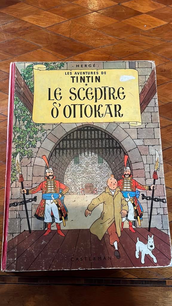 Tintin le sceptre d’ottokar B27bis, Livres, Enlèvement ou Envoi, Comme neuf