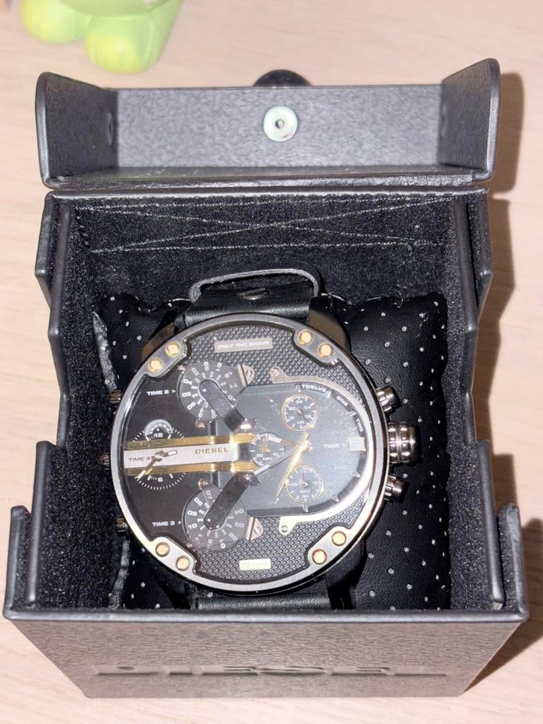 Diesel horloge, Handtassen en Accessoires, Horloges | Heren, Ophalen of Verzenden, Zo goed als nieuw
