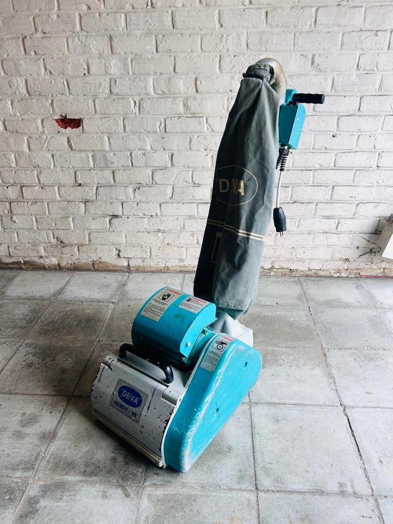Ponceuse a bande sol parquet DEVA HANDY 8B, Bricolage & Construction, Outillage | Ponceuses, Enlèvement, Comme neuf