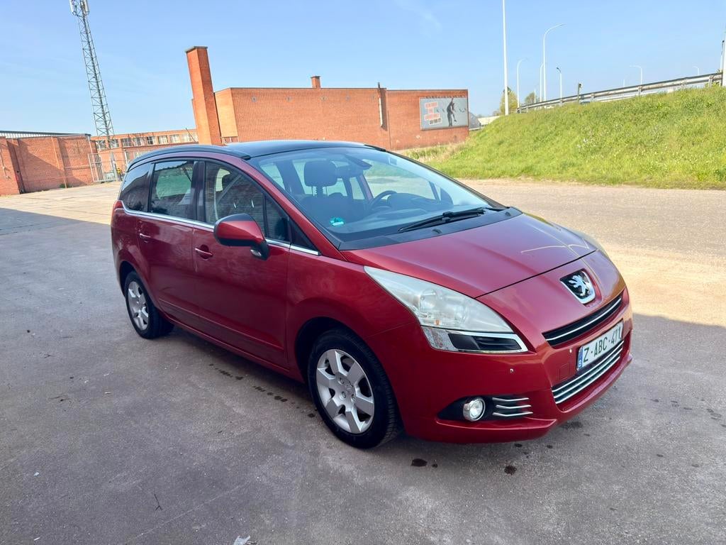 Peugeot 5008  gt line 1.6 benz eur5. 7 plts automaat gekeurd, Auto's, Peugeot, Particulier, ABS, Adaptieve lichten, Airbags, Bluetooth