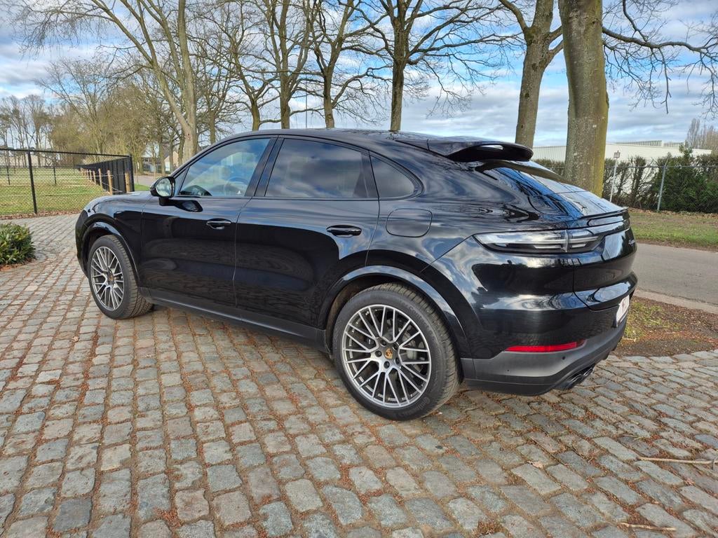 Porsche cayenne 3.0 E Hybride Coupe Platinum Edition, Automaat, Zwart, Zwart, Leder