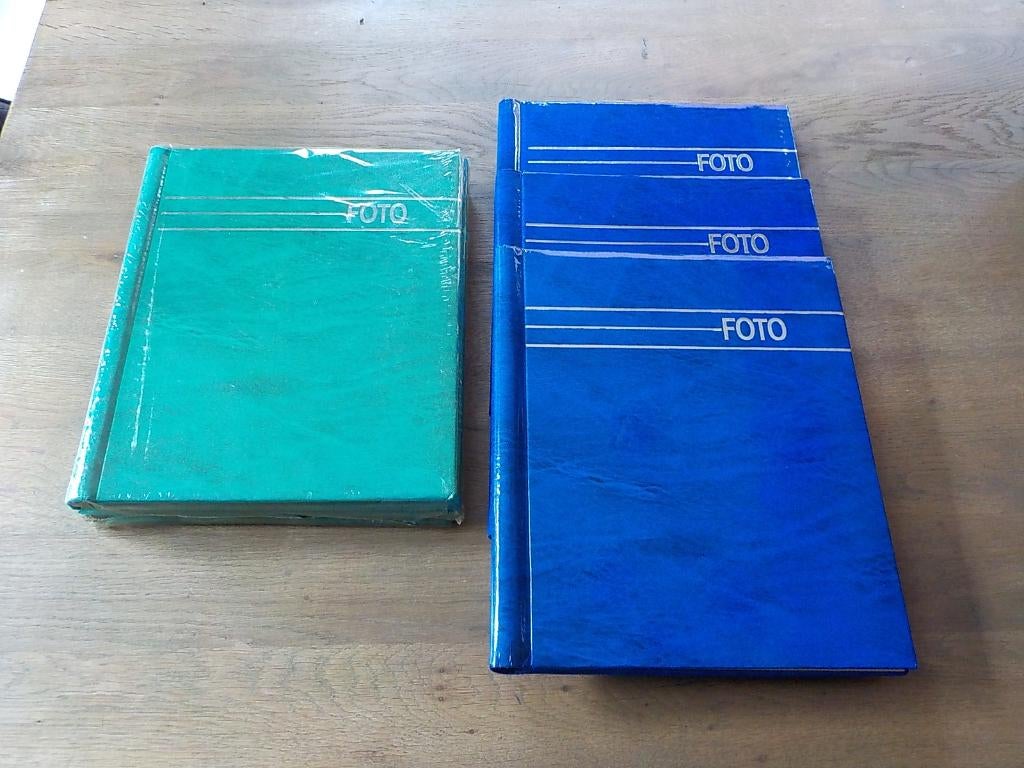 6 nieuwe vintage fotoalbums fotoboeken, Audio, Tv en Foto, Fotoalbums en Accessoires, Nieuw, Fotoalbum, Ophalen of Verzenden