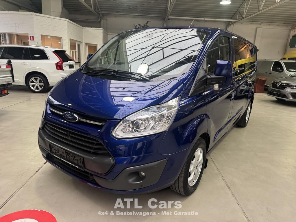 Ford Transit Custom 2.2D | 6 Zitplaatsen | Lichte Vracht | 1, Autos, 2198 cm³, Euro 5, Achat, Entreprise