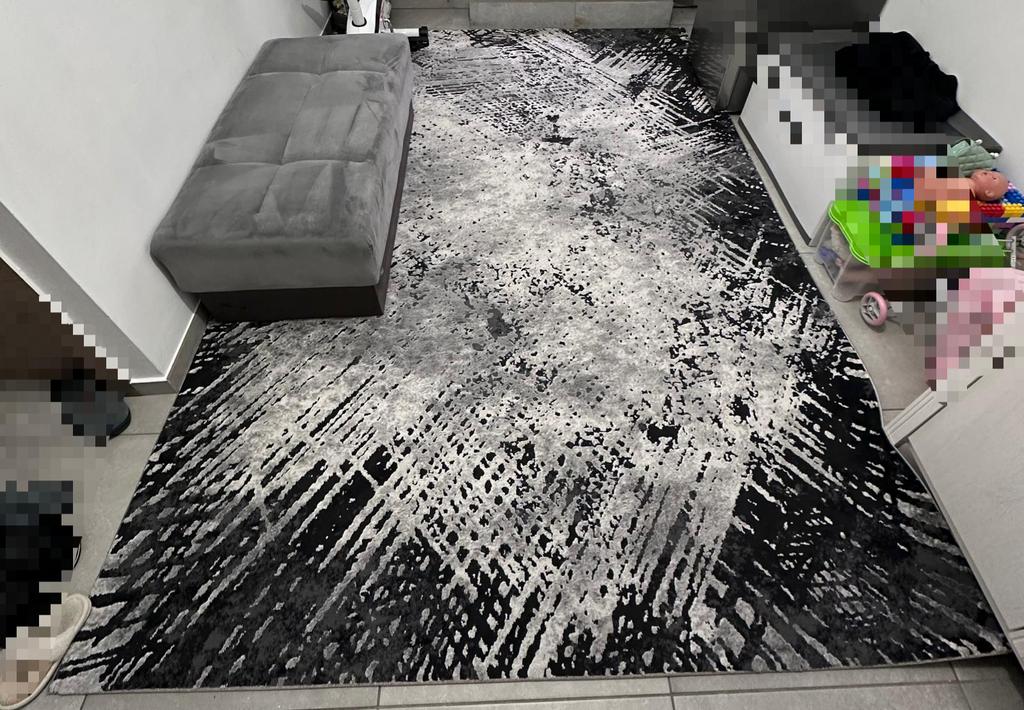 Tapis 290x200, Maison & Meubles, Ameublement | Tapis & Moquettes, 200 cm ou plus, Gris, 200 cm ou plus, Carré