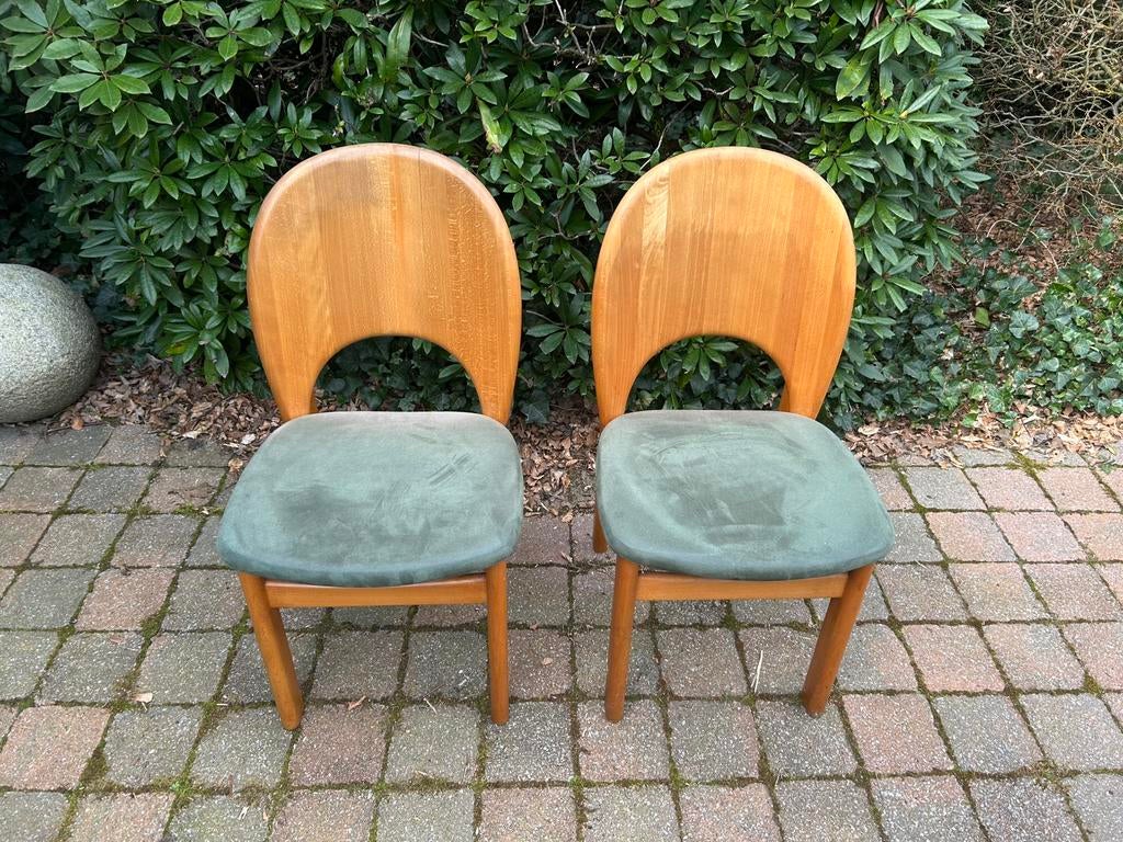 Houten zware livingstoelen 5 + 1 gratis, Brun, Enlèvement, Bois, Cinq, Six Chaises ou plus