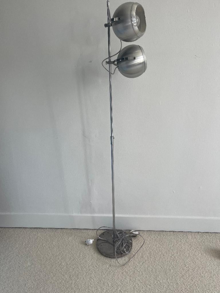 Lampe en métal vintage, Antiquités & Art, Enlèvement