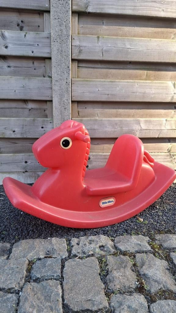 Schommelpaard little tikes, Ophalen