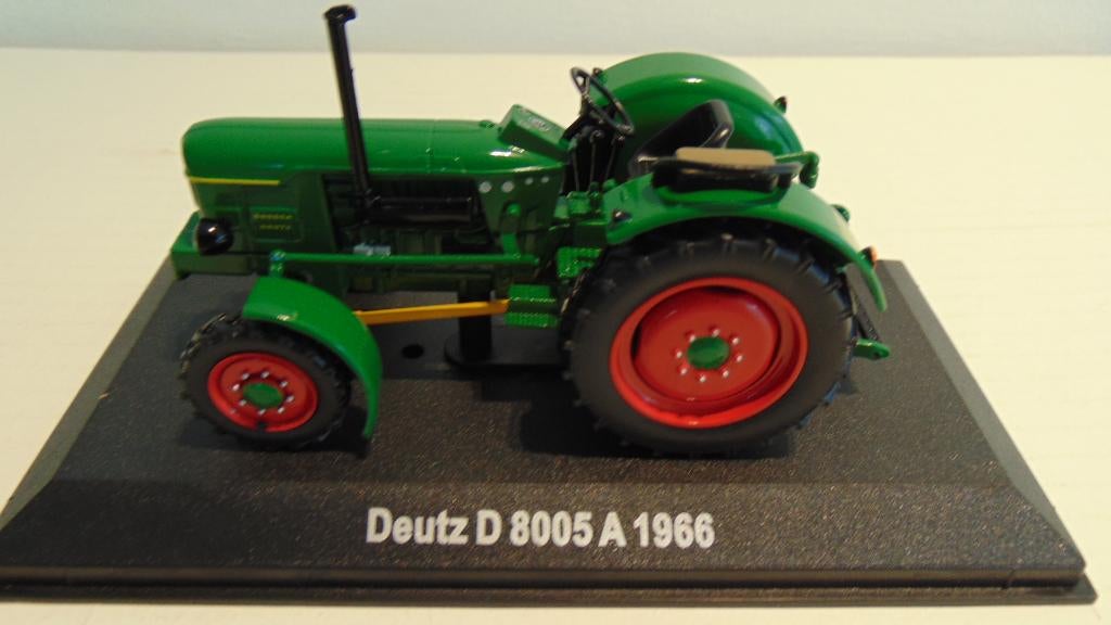 Tracteur Hachette Deutz D 8005 A - 1966 -1/43, Enlèvement ou Envoi, Comme neuf, Tracteur et Agriculture, Autres marques