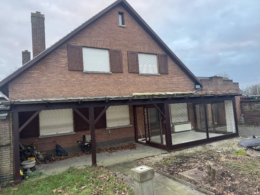 Grote veranda met schuiframen (zelf af te breken), Tuin en Terras, Overkappingen, Ophalen, Gebruikt, Veranda