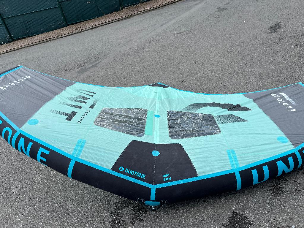 Wingfoil-vleugel Duotone unit 5 m2, Watersport en Boten, Ophalen, Gebruikt, Wingsurf-wing