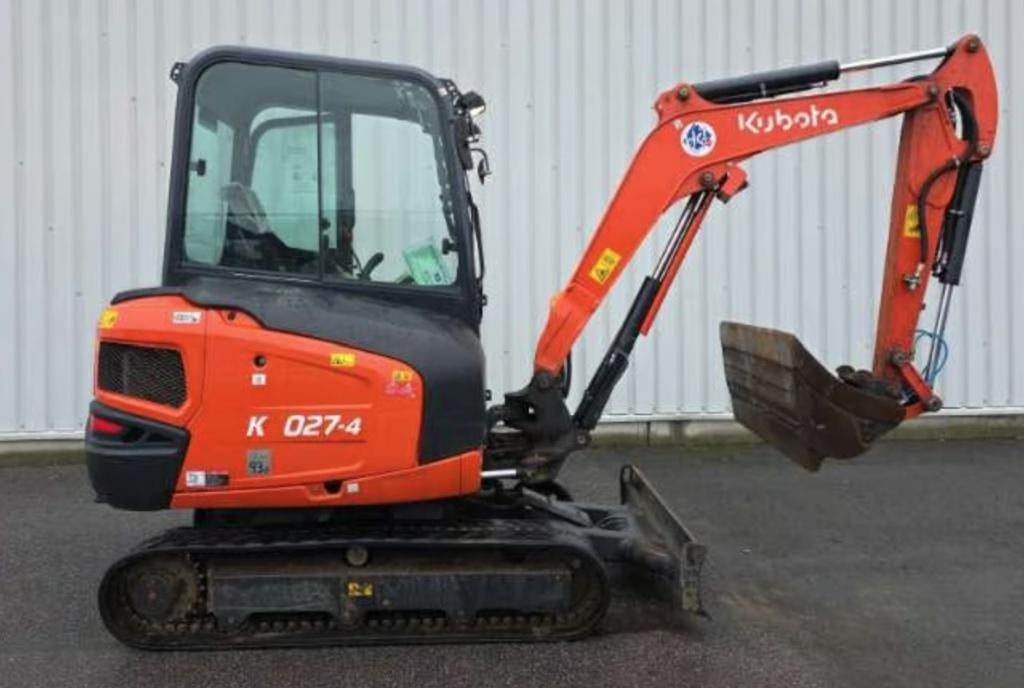 Location pelle hydraulique KUBOTA KX027-4, Articles professionnels, Enlèvement, Excavatrice