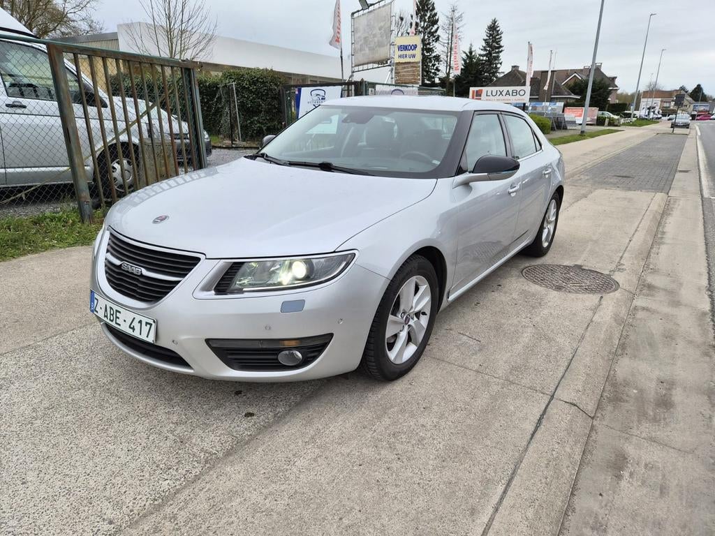 SaaB 95 - automaat heel mooie auto, Autos, Cuir, Carnet d'entretien, Noir, 5 portes