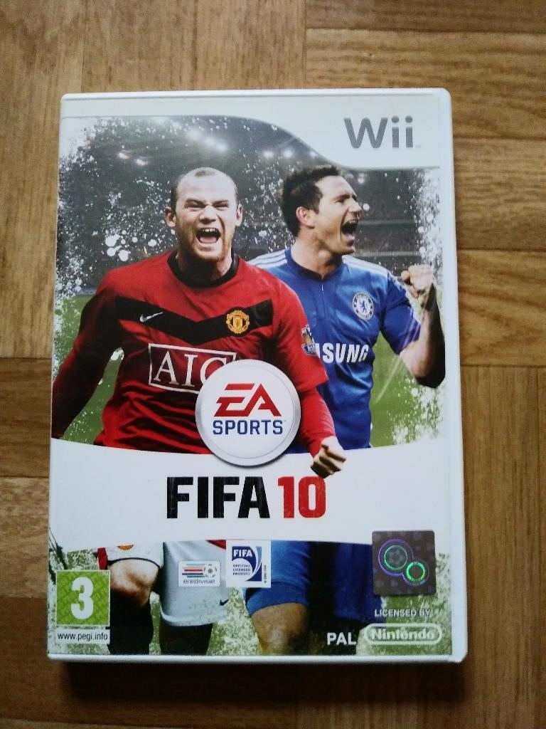 Fifa 10 voetbal spel voor de Wii of Wii U, Games en Spelcomputers, Games | Nintendo Wii, Zo goed als nieuw, Sport, 3 spelers of meer