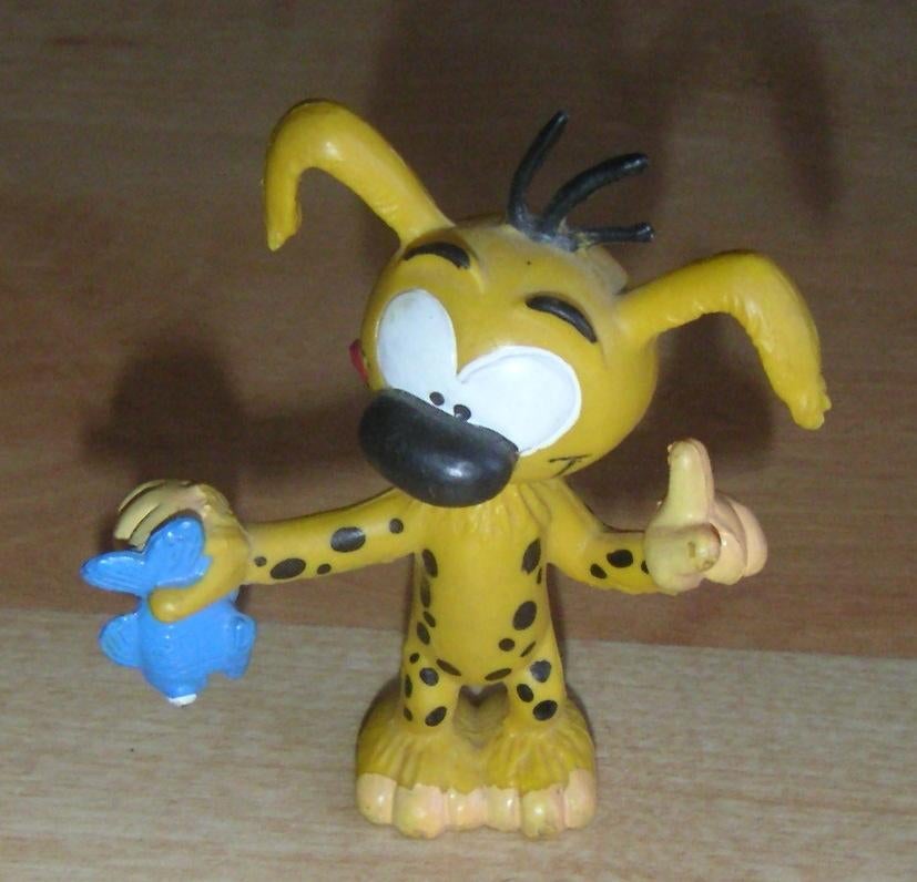 figurine MARSUPILAMI 1979 Franquin Schleich, Enlèvement ou Envoi, Gaston ou Spirou, Utilisé, Statue ou Figurine