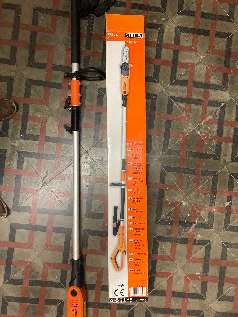 ATIKA elektrische hoogsnoeier, Tuin en Terras, Hand-tuingereedschap, Ophalen, Gebruikt, Overige soorten, Atica