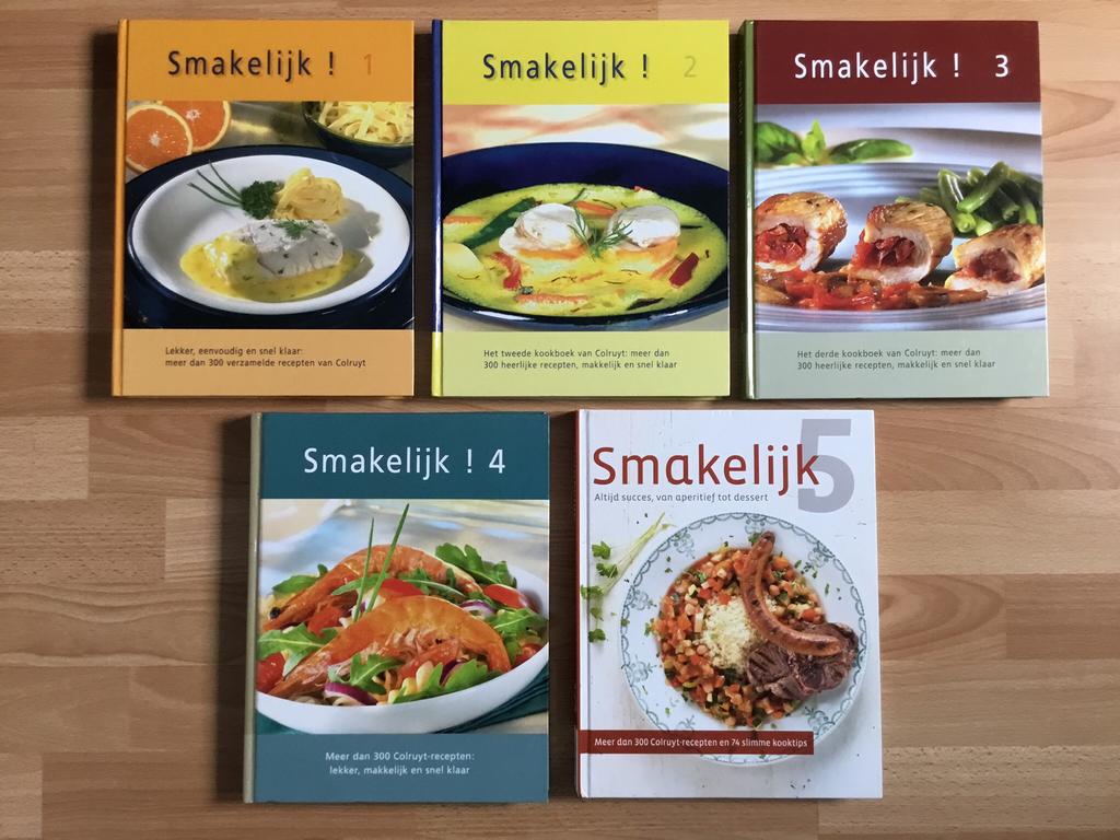 Colruyt kookboeken Smakelijk, Boeken, Ophalen of Verzenden
