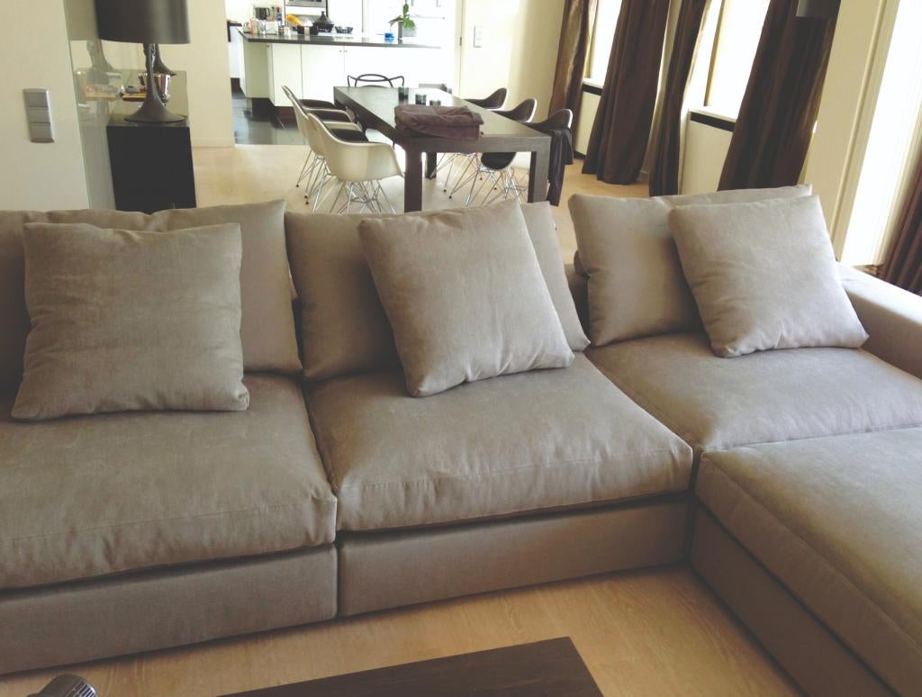 canapé Flexform Groundpiece 4 elements, Huis en Inrichting, Zetels | Zetels, Ophalen, Gebruikt, 100 tot 125 cm, Hoekbank