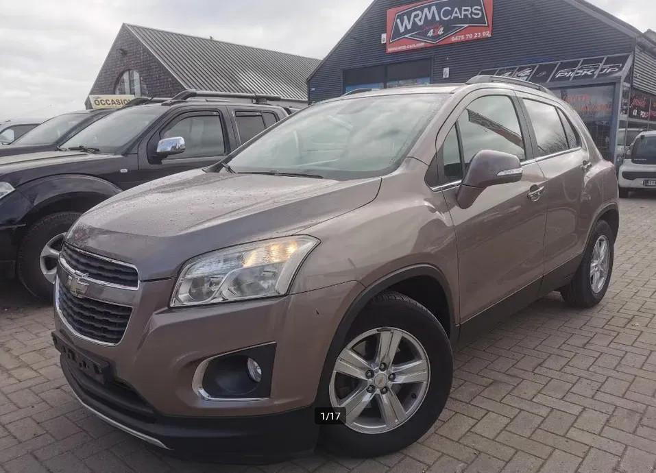 Chevrolet Trax (bj 2013), Auto's, 4 deurs, Stof, Gebruikt, Zwart