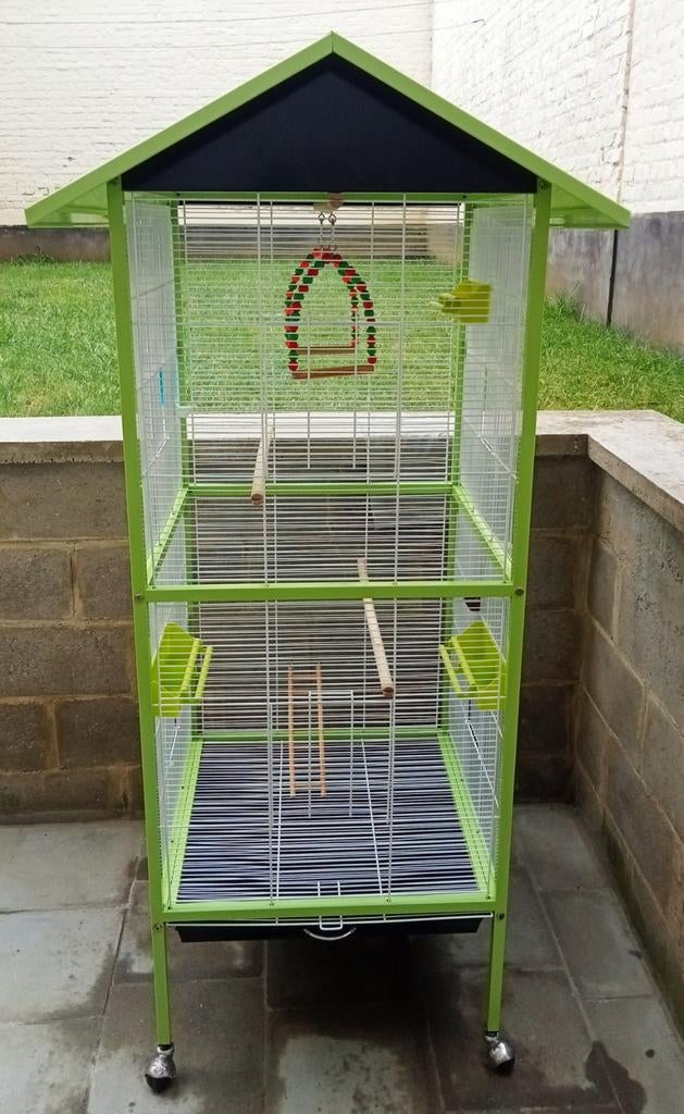 Grote nieuwe kooi met alle accessoires, Dieren en Toebehoren, Ophalen, Nieuw, Volière