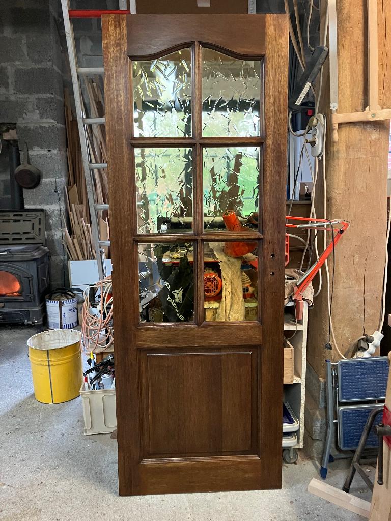 Porte intérieure 73cm, Doe-het-zelf en Bouw, Ophalen, Gebruikt, Minder dan 75 cm, Overige typen