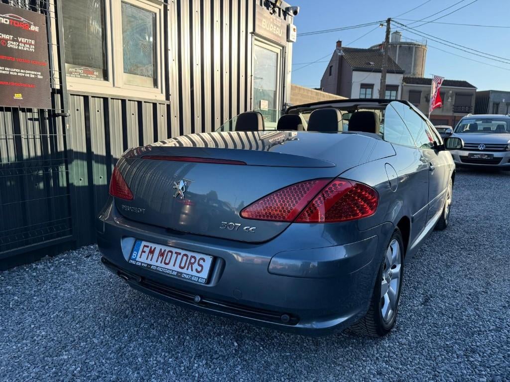Peugeot 307 CC 2.0 HDi / Clim / Entretien + CT OK, Autos, 100 kW, Argent ou Gris, Entreprise, Cabriolet