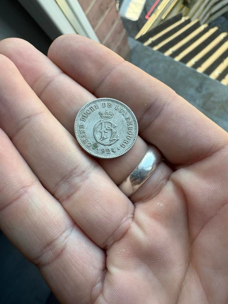 Luxembourg – 10 Centimes 1924 – Grande-Duchesse Charlotte, Enlèvement ou Envoi