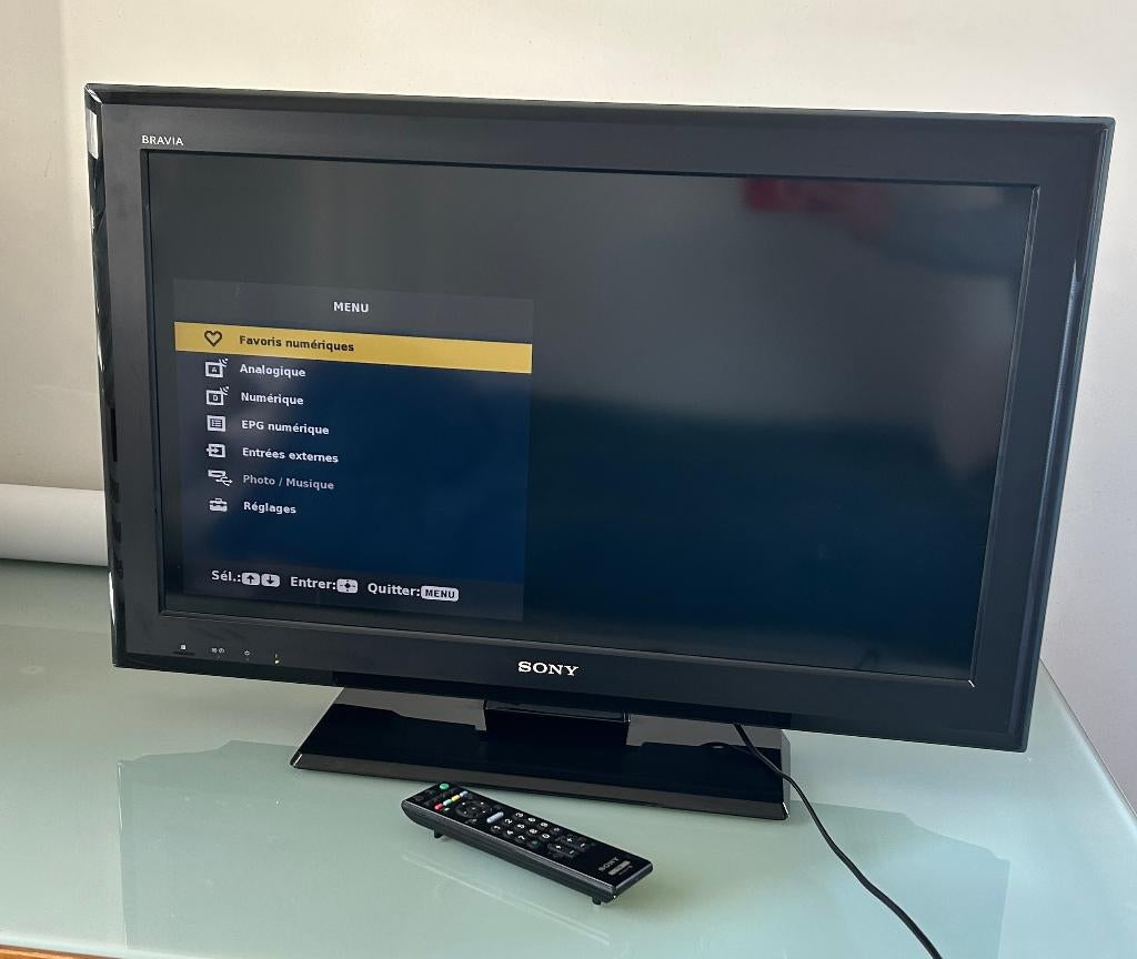 TV Sony Bravia 32'' (81cm) LCD Full HD, LCD, 80 à 100 cm, Enlèvement, Utilisé