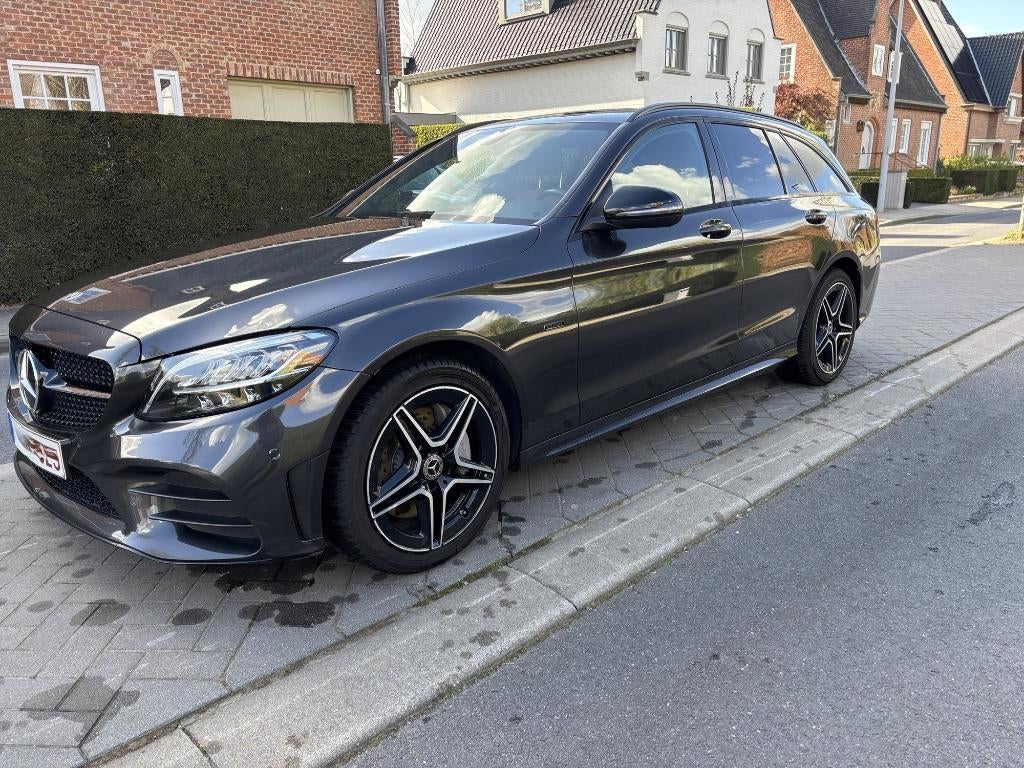 Mercedes C300de Hybride / AMG-line / Full leder, Auto's, 4 deurs, Achterwielaandrijving, Euro 6, Leder
