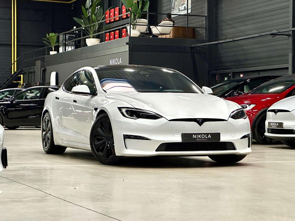Tesla Model S PREMIUM - PLAID - 1020 HP - FACELIFT, Auto's, Tesla, Bedrijf, Te koop, Model S, 4x4, ABS, Adaptieve lichten, Adaptive Cruise Control