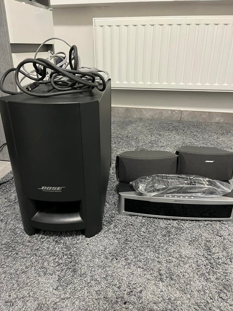 Bose 3-2-1 Series II Thuisbioscoop — Compleet + Werkend, Audio, Tv en Foto, Home Cinema-sets, Overige merken, 2.1-systeem, 70 watt of meer