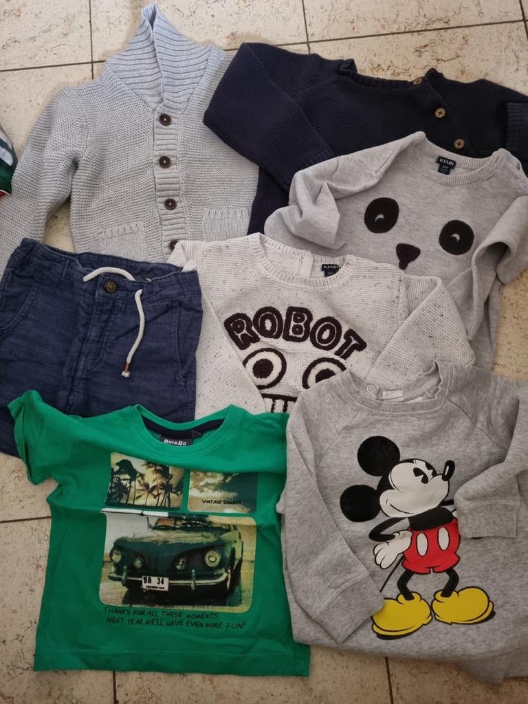 Petit lot vêtements garçon 2-3 ans 15 pièces, Enlèvement