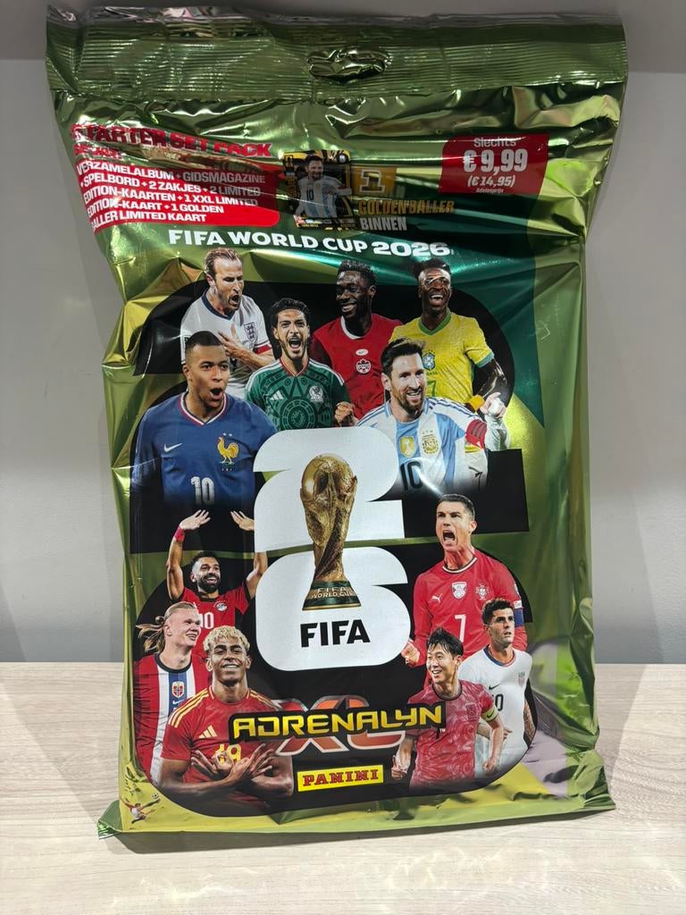 Panini Adrenalyn XL FIFA World Cup 2026 Starter Pack, Enlèvement ou Envoi, Comme neuf
