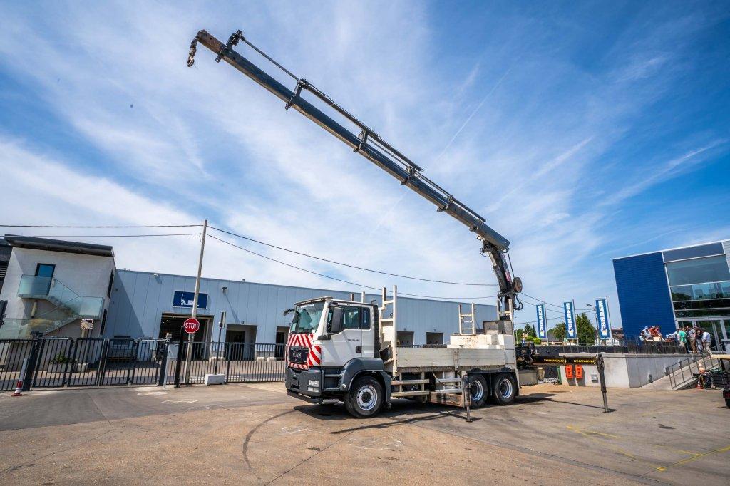 MAN TGS 33.400 BB - HIAB 377 E-5 HIPRO, Euro 5, Achat, Entreprise, Boîte manuelle