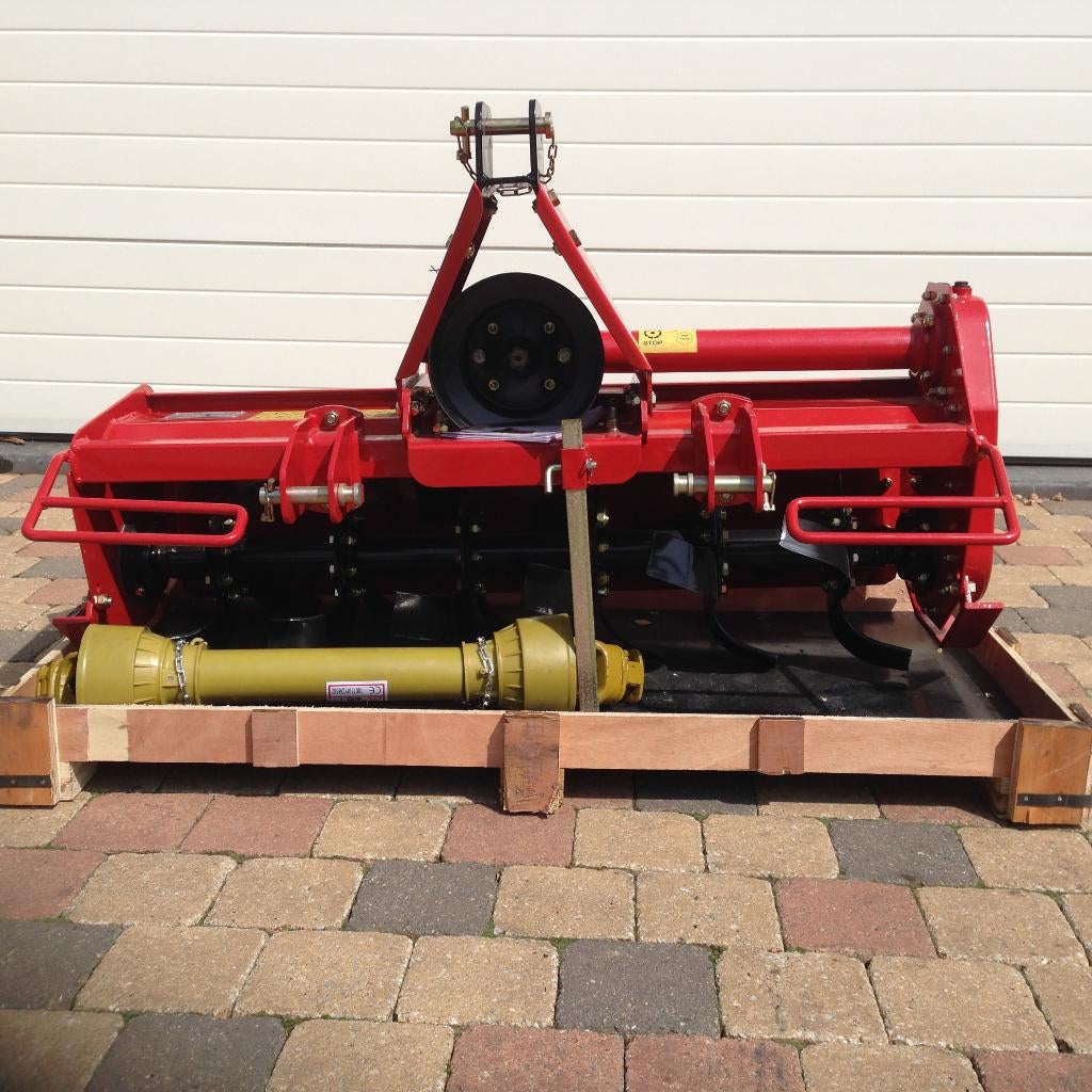 Nieuwe grondfrees minitractor, Ophalen, Serretuinbouw, Grondbewerking