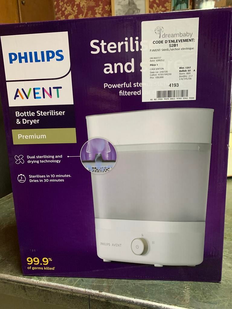 Stérilisateur de biberon, Electroménager, Enlèvement, Comme neuf