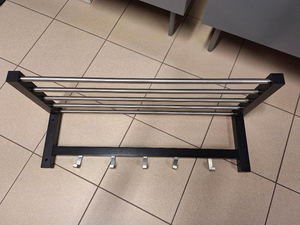 KAPSTOK MET REK, Huis en Inrichting, Woonaccessoires | Kapstokken, Ophalen, Gebruikt, Kunststof, Wandkapstok