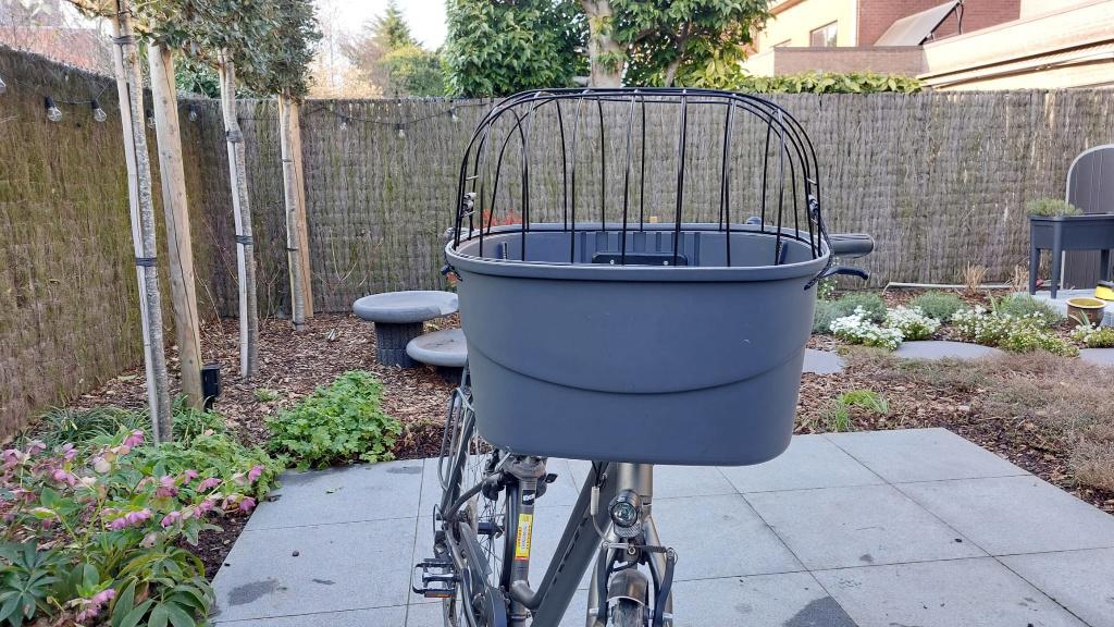 Trixie-fietsmandje voor hond of kat, Dieren en Toebehoren, Ophalen, Zo goed als nieuw