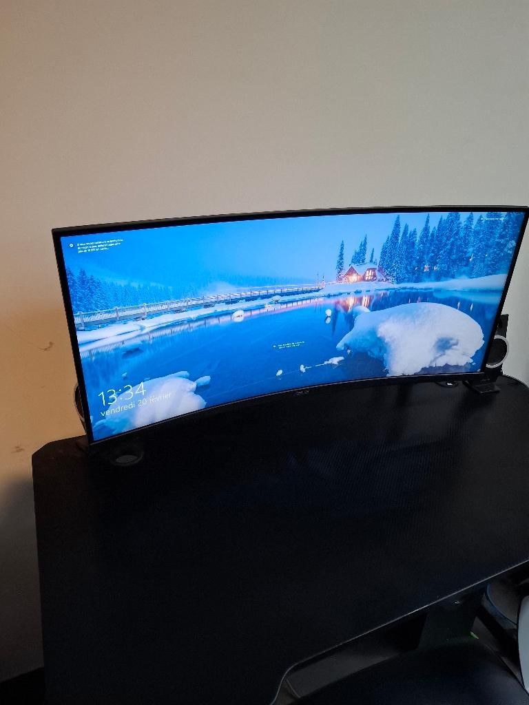 ASUS TUF Gaming VG34VQL3A 34" LED, Computers en Software, Monitoren, Zo goed als nieuw, LED, Ophalen, Gaming