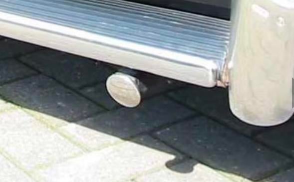 Caches points d’ancrages cric  chromés Volkswagen cox, Enlèvement, Comme neuf