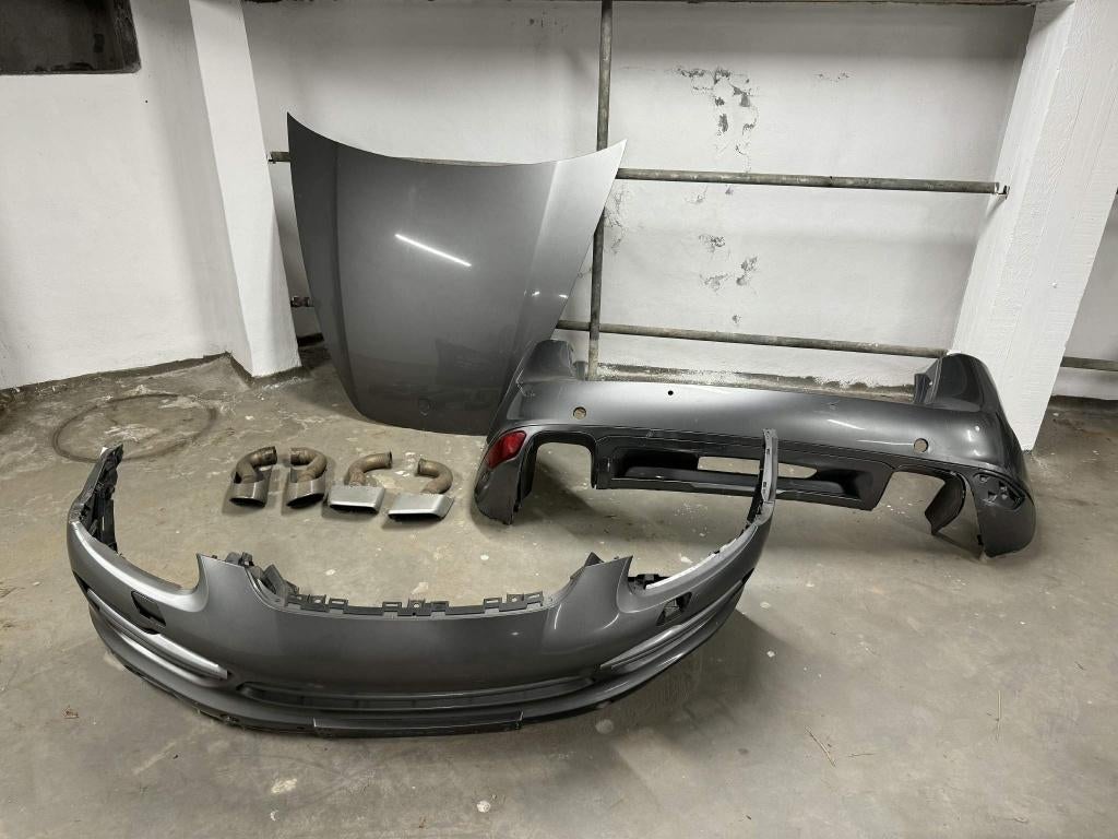 Porsche Cayenne Pare-chocs avant arrière échappements capot, Autos : Pièces & Accessoires, Enlèvement, Utilisé, Porsche, Pare-chocs