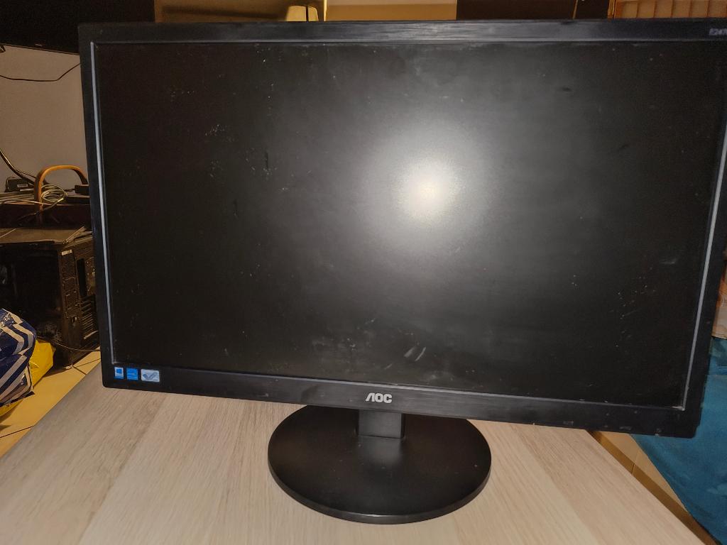 AOC gaming screen E2470SWDA, Informatique & Logiciels, Moniteurs, 3 à 5 ms, Enlèvement ou Envoi, Comme neuf, 60 Hz ou moins