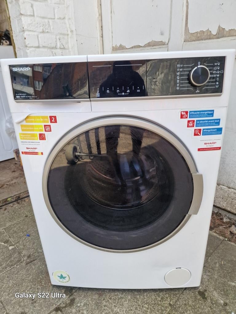 Lave linge fonctionne très bien, Electroménager, Lave-linges séchants, Enlèvement ou Envoi, Comme neuf