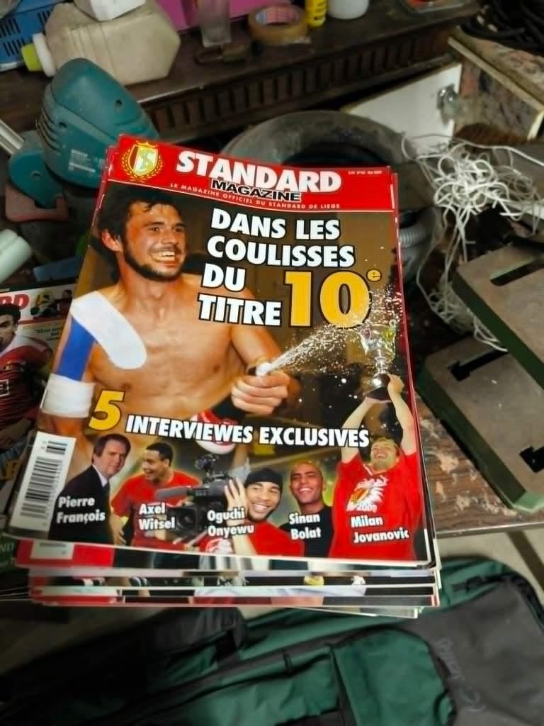 magazines  standard de  liège, Sports & Fitness, Enlèvement, Comme neuf, Autres types