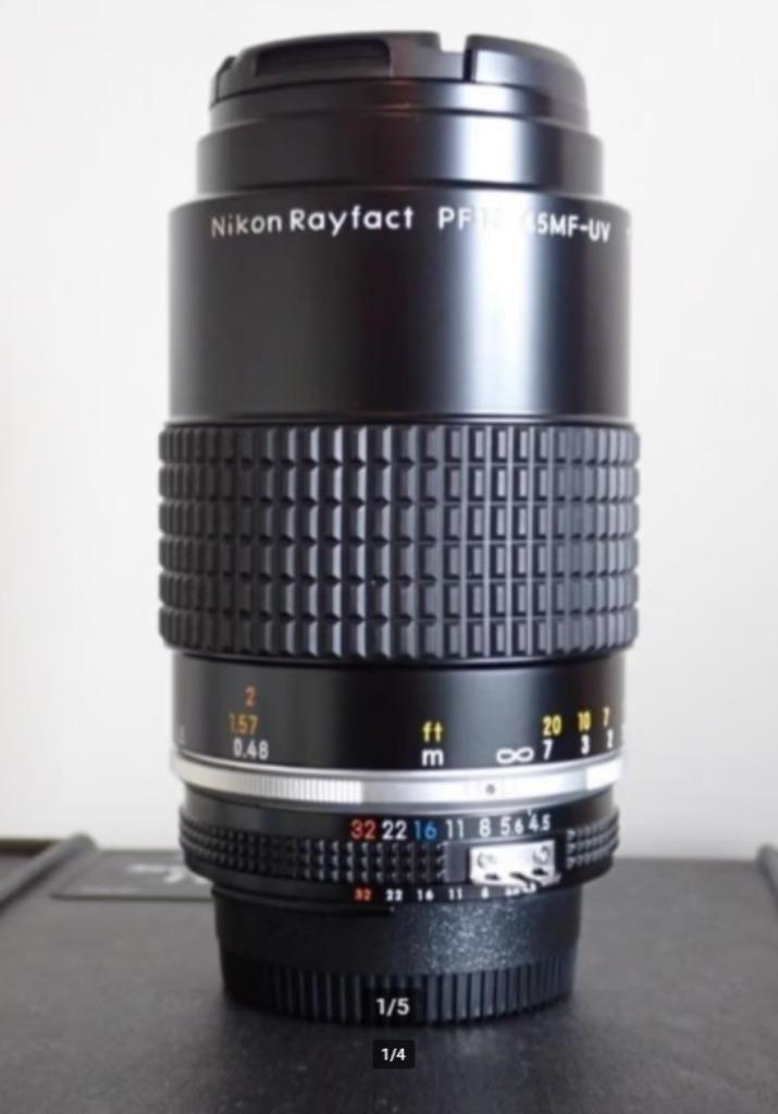 Nikon Rayfact UV 105mm 4.5 PF10545MF- UV Nikkor, Audio, Tv en Foto, Ophalen of Verzenden, Nieuw, Overige typen