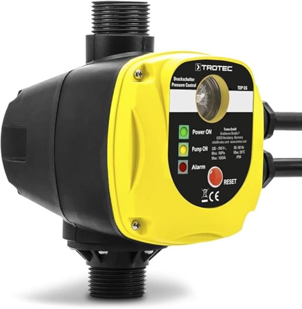 Pressostat électronique TROTEC Contrôle de pression FREE LEV, Jardin & Terrasse, Pompes à eau, Neuf, Électrique, Autres types
