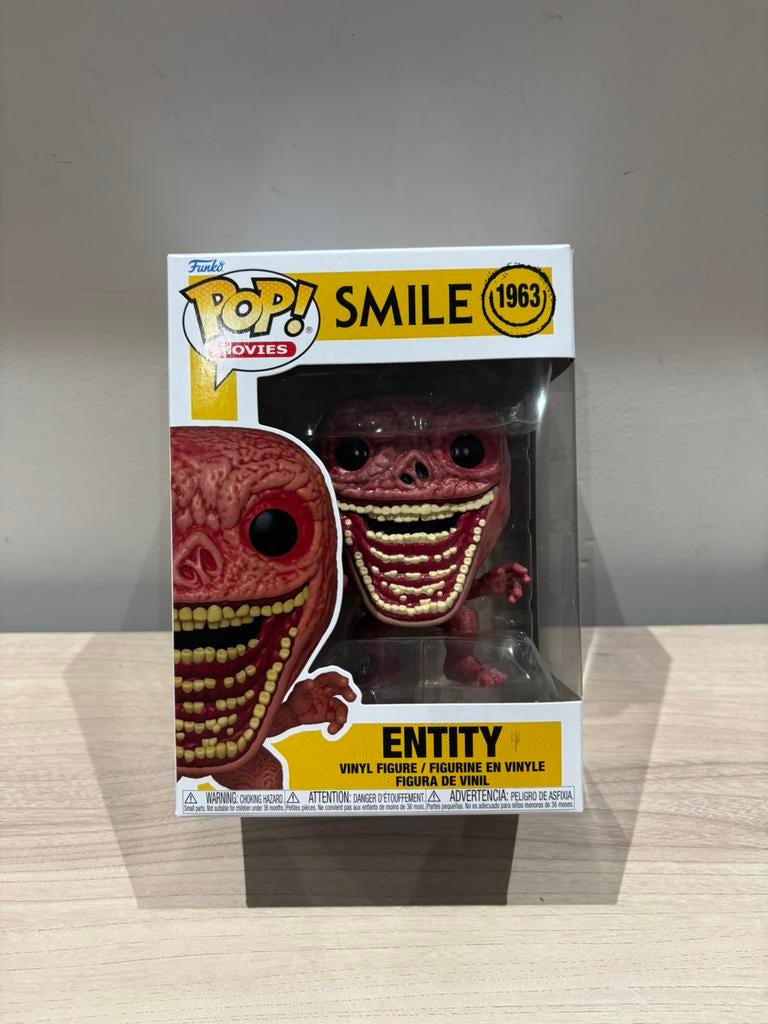 Entity #1963 Funko Pop! Movies Smile 2022 Horror Collectible, Verzamelen, Ophalen of Verzenden, Zo goed als nieuw