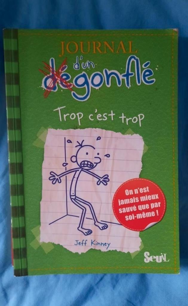 Journal d'un dégonflé - Jeff Kinney, Comme neuf