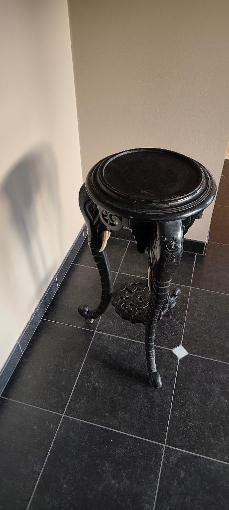 Tafeltje, Ophalen, Minder dan 55 cm, Gebruikt, Rond